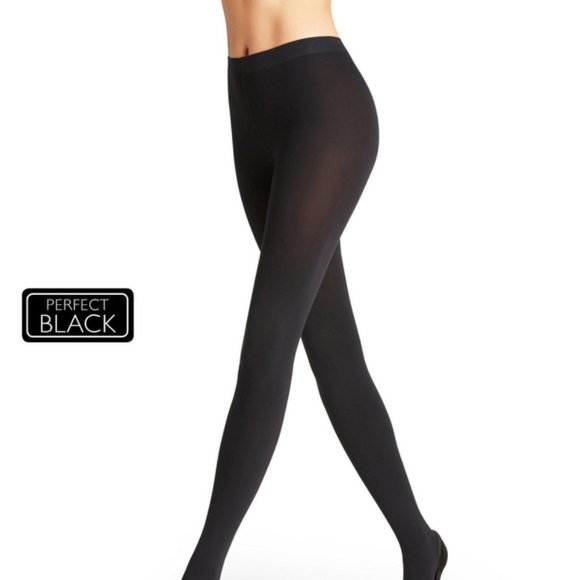 FALKE Warm Deluxe 80 DEN Thermo Tights Opaque & Warming Large NEW with Tags - Picture 1 of 6
